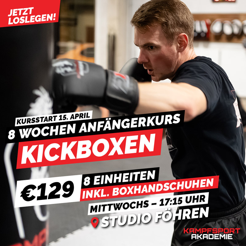 Anfängerkurs Kickboxen