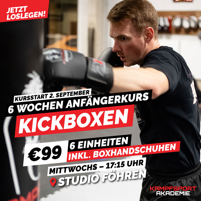 Anfängerkurs Kickboxen